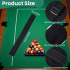 2x2 Pool Cue Case 32  Billiard Stick Bag Holds 2 Butts   2 Shafts Black