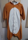Relax Kigurumi Fleece Costume Orange 130cm Used Non-smoking