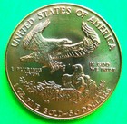 1986 Gold Eagle  50 1-oz Coin Ungraded Brilliant Uncirculated 1st Gold Eagle Bu