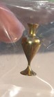 New Dollhouse Miniature Artist Val Tretters Machined Brass Vase B707 1    Tall