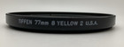 Tiffen 77mm  8 Glass Filter - Yellow - For B w Film