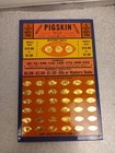 Vintage Jar O Do Gambling Boards Pigskin Football Lot Of 3