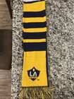 La Galaxy Major League Soccer Adidas Scarf Navy Blue And Gold