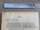 Nasa 1962 Ma-6 Mercury Preliminary Memorandum Gus Grissom Estate Cag John Glenn