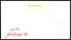 1984 Fdc Jim Thorpe Football Hand Colored Horseshoe Cachet