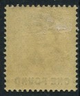 Bahamas 1902-07   1 Sg70 Mint