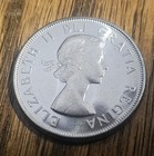 1963 Canada Silver 50 Cents Coin 