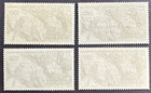 Central Africa Chad Congo Gabon 1960 Olympic Air Mail Surcharge Set  C1 C4 C1 C3