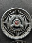 1963 To 1964 Ford Fairlaine 13    Hollow Wire Wheel Cover Hubcap Set Of 4