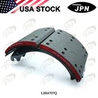 New Lined Brake Shoe With 23k Ff Grade Brake Lining - Lbs4707q  ref  4707q  1pc