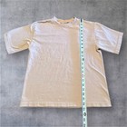 Vintage Cheetah Single T Shirt Blank Usa Made Cotton Dusty Pink Boxy Y2k