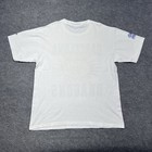 Vintage 1996 Reebok Barcelona Dragons Soccer T-shirt Large Rare Mens White