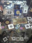 Estate Sale Junk Drawer Coin Collection Lot Everything Pictured