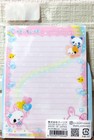Q-lia Candy Twins Mini Letter 20   Envelope 15 Set Animal Rabbit Made In Japan