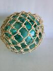 Japanese Glass Fishing Net Float   Ball  Large 11-1 2   Green W  Sone Netting