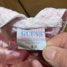 Vintage Baby Guess Denim Overalls 5y Girls Acid Wash Pink Georges Marciano 90s