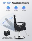 Artist Hand Barber Chair Heavy Duty Recline Hydraulic Salon Spa Beauty Equipment