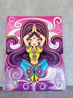 Vintage Y2k Lisa Frank Two Pocket Folders Lot Glamor Girl W Poodles   Genie Girl