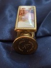 Vtg Limoges Fragonard Lipstick Holder Case With Mirror Paris France Lcs Brevete