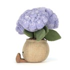 Jellycat Amuseables Hydrangea Plush Toy Flower Pot With Dust Bag