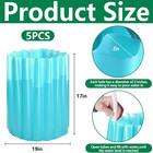 5 Pack Water Filled Plant Protectors-19 X 17 Reusable Wall Water Plant Covers