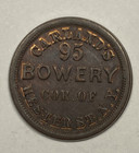 1861 Curlands Bowery Civil War Merchant Token  Fine Ale  Heaster St  Ny 