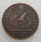 1787 Fugio Cent - Colonial Copper Coin As Shown In The Figure