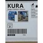 Ikea Kura Bed Tent Canopy Netting  Ocean Animals Pattern Blue - New