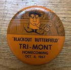 Vintage 1950   s  - 60   s Homecoming Pinback Lot Of 5 Minnesota Clean