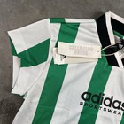 Adidas Soccer Jersey Womens Small Green Cropped Nwt 