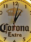 Corona Beer Light Up Neon Clock Sign Game Room Man Cave Bar Pub Tiki Bar New