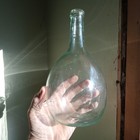 1820s Open Pontil Free Blown Midwestern Globular Utility Bottle Found In Ohio