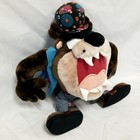 Vintage 17  Looney Tunes Taz Tazmanian Devil Plush Toy Ace 1998 Warner Bros