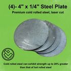  4  -1 4  Round Steel Plates  4  Diameter  Cold Rolled Steel  Disk  Circle
