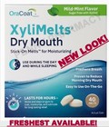 Xylimelts Dry Mouth Discs Mild Mint 40ct   3 Pack   120 Tabs  New Look --