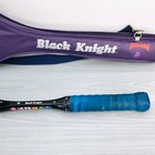 Black Knight International Squash Racket Bk5030 Flags Logo With Bag Case Rare