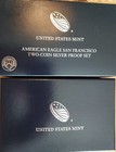 2012 American Eagle - San Francisco 2-coin Silver Proof   Rev Proof Set 