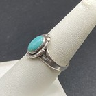 Bell Trading Post Sterling Silver Turquoise Ring - Size 7