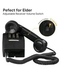 Retro Wall Phones For Landline With Mechanical Ringing Classic Corded Wall