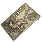 82gr  Collectible Vintage Sterling Silver Bpoe Elks Western Trophy Belt Buckle