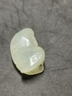 18-19th Century Antique Chinese Hetian  Jade Auspicious Beast Pendant                         