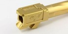  Zaffiri Precision Glock 17 Flush And Crown Tin Gold Match Grade Barrel 