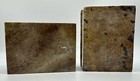 Vintage Hand Carved Soapstone Mini 4  Trinket Jewelry Box Lid Elephant Unicorn