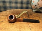 Vtg Collegiate Century Old Imported Briar Acorn - Italy -  Estate Tobacco Pipe