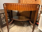 Art Deco Scalloped Edge Table