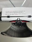 Vintage 1965 Smith Corona  Sterling Portable Typewriter   Case-exceptional-nice