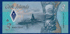 2021 Cook Islands 3 Dollars  P-new Unc Polymer  aa  Prefix Naked Ina   Shark