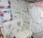 Lot Vintage Linens Napkins Tea Towels Tablecloths Placemats Colorful Florals