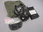 Usgi Avon M50 Jsgpm Gas Mask Medium Cbrn W  Sealed M61 Filters Bag Lens  used 