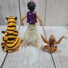 Vintage Disney Mattel Aladdin Action Figures Toys Lot Of 3 Abu Rajah 1992